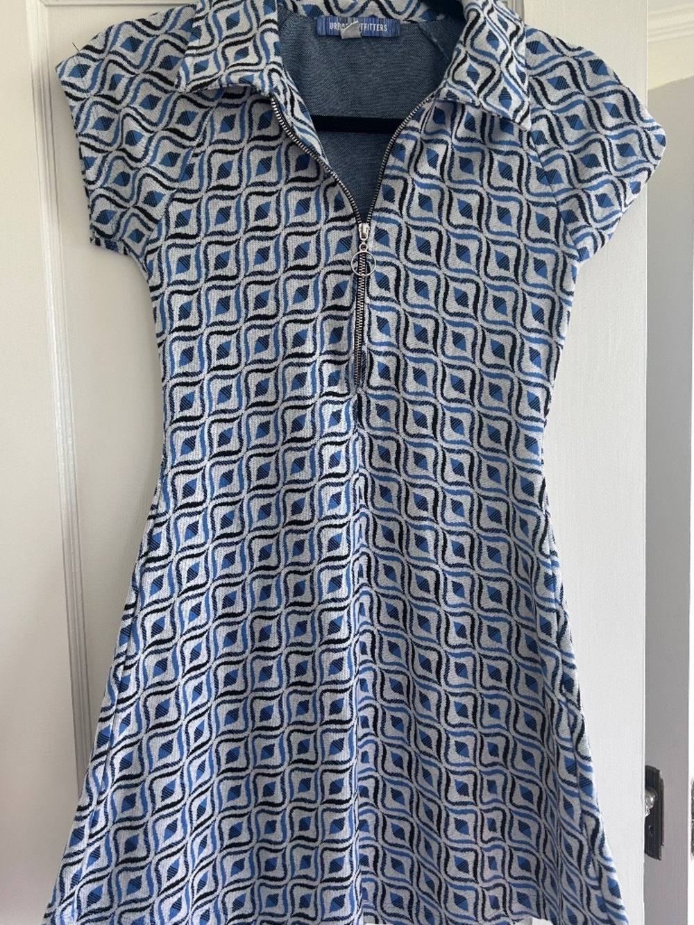 Urban Outffitters- 60s style retro mini dress size small